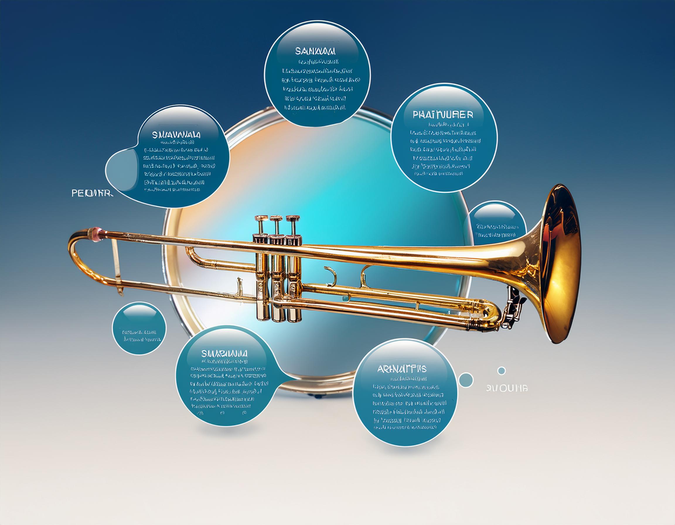 トロンボーンの買取相場ランキングを示すバブルチャート付きのデザイン画像<br><noscript><img src=